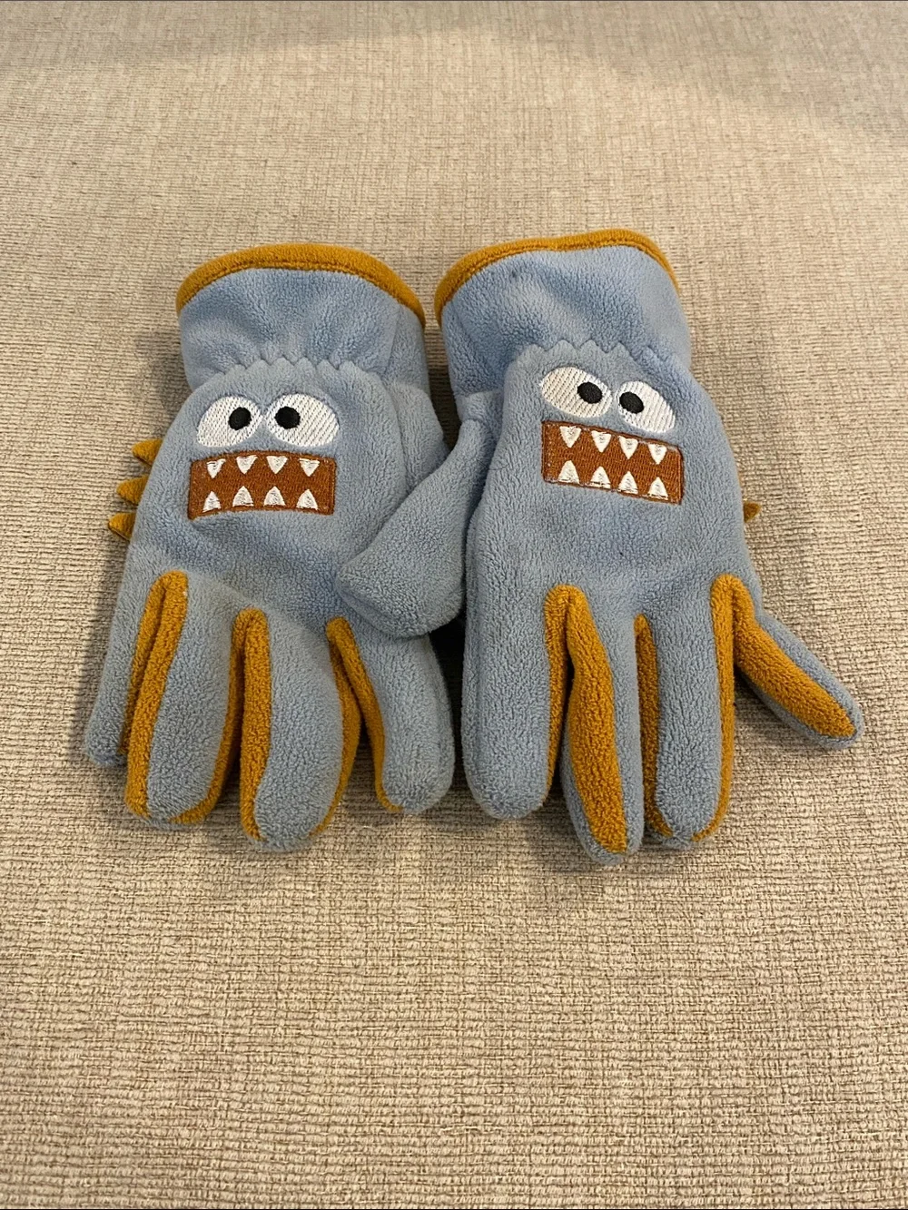 Kids Monster Fleece Gloves